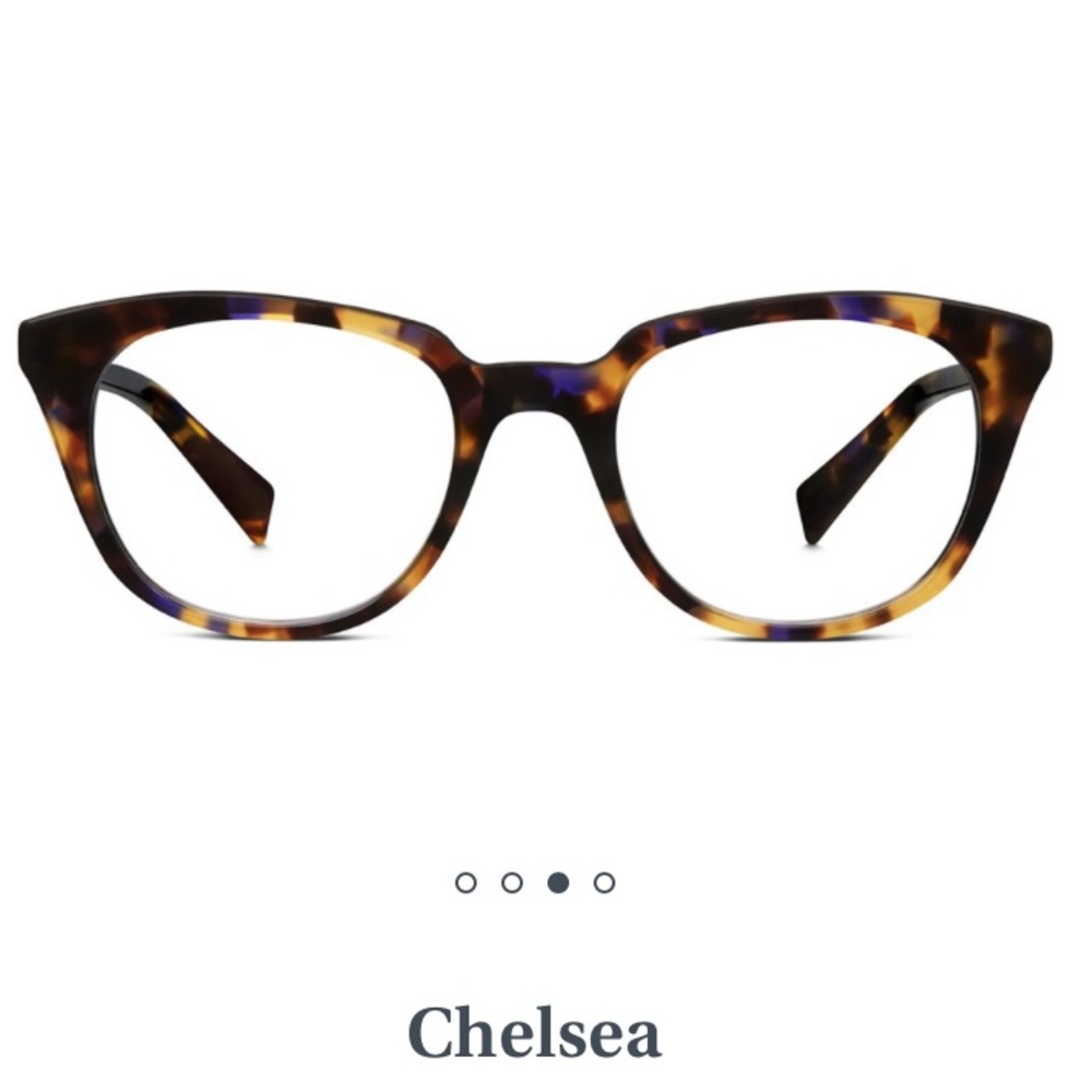 Warby Parker Chelsea Eyeglasses in Violet Magnolia